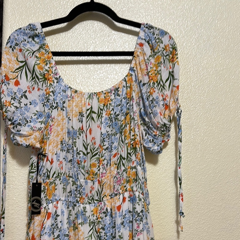 Liberty Love- Floral Print Women's Dress - Picture 4 of 5